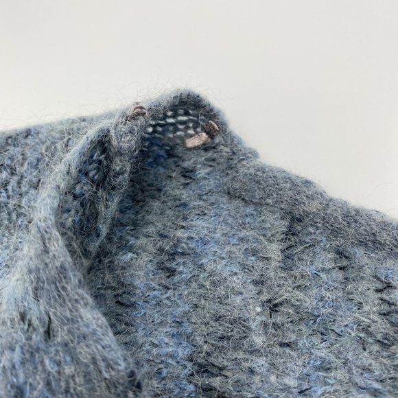 Free People Blue Bell Sleeve Lightweight V-Neck Sweater - Picture 5 of 10